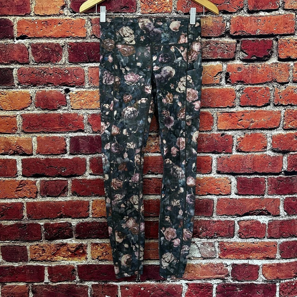 Lululemon Speed Up Tight Frosted Rose Multi Floral Leggings Women's Size 4